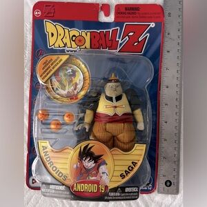 Dragon Ball Z. Andriods Saga. 2001- Android 19. Irwin Toy. Collectible.